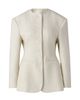 Malina Malina Carol Textured Round Neck Blazer - 2