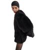 Malina Malina Jana Shearling Long Sleeve Jacket - 3