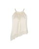 Malina Malina Madina Asymmetric Lace Hem Top - 4