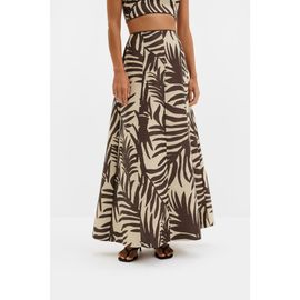 Malina Malina Meline Jacquard Midi Skirt