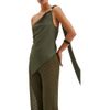 Malina Malina Neija Brooch Detailed One Shoulder Top - 1