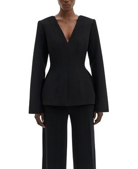 Malina Malina Ninni Cut-Out Shoulder Hourglass Top