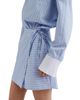 Malina Malina Portea Wrapped Long Sleeve Shirt Dress - 2