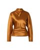 Malina Malina Zora Barrel Sleeve Satin Blouse - 4