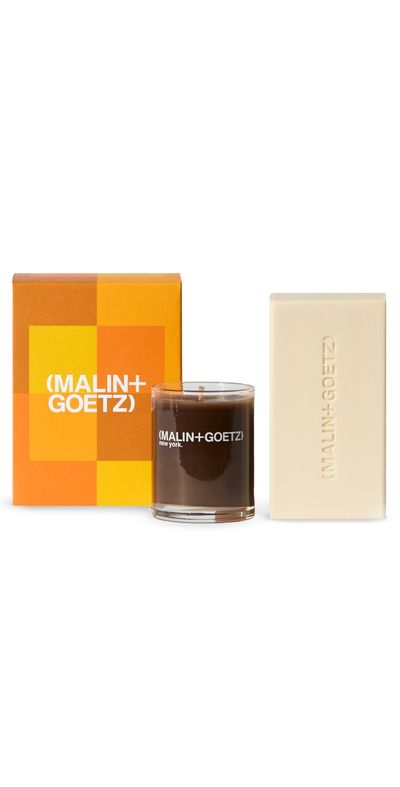 MALIN+GOETZ MALIN+GOETZ Twist of Rum Candle + Hydrating Bar Set No Color One