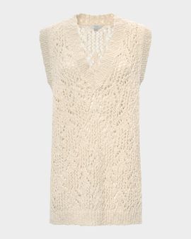 Malo Cotton Flamme Knit Tank Top