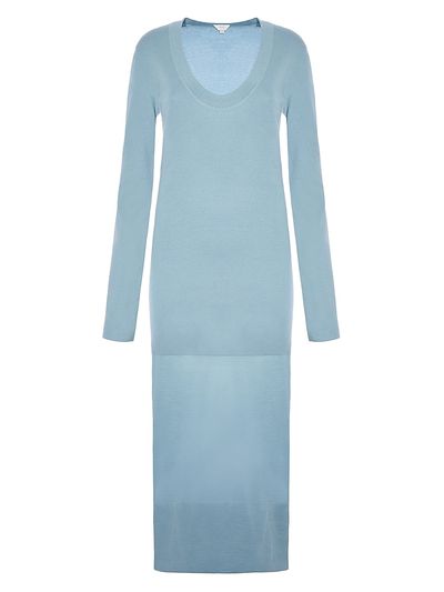 Malo Women's Cashmere Sheer Panel Sweaterdress