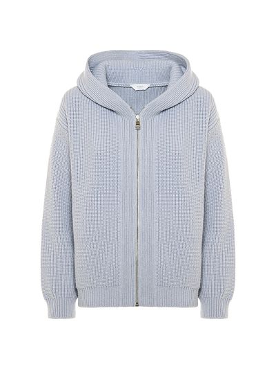 Malo Women's Gemma Cashmere Bomber Hoodie