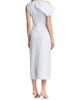 Malo Women's Pinstriped Cotton Off-The-Shoulder Midi-Dress - 5