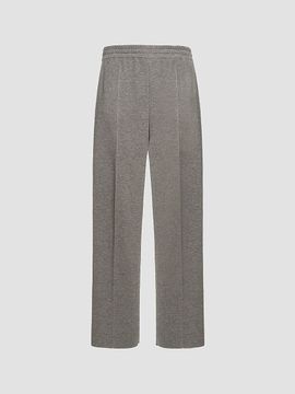 Malo Women's Pleated Cashmere-Silk Straight-Leg Pants