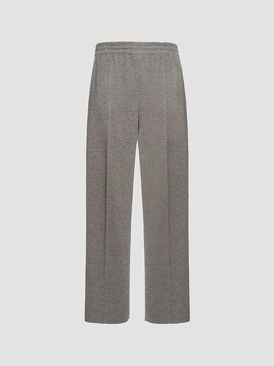 Malo Women's Pleated Cashmere-Silk Straight-Leg Pants
