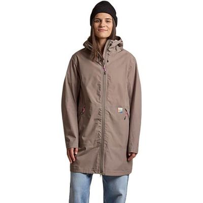 Maloja Maloja Moldaum Trench Rain Jacket - Women's