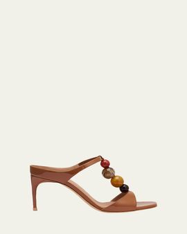 Malone Souliers 70mm Lena Resin Patent Leather Mules