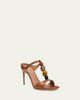 Malone Souliers 70mm Lena Resin Patent Leather Mules - 2