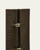 Malone Souliers 70mm Nolan Croc-Embossed Leather Knee-High Boots - 4