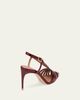 Malone Souliers Janette 70mm Patent Leather Slingback Pumps - 3