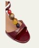 Malone Souliers Lena Beaded Patent Leather Sandals - 4
