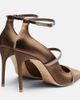 Malone Souliers Malone Souliers Diaz 100 leather-trimmed satin pumps - 3