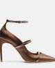 Malone Souliers Malone Souliers Diaz 100 leather-trimmed satin pumps - 5
