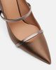 Malone Souliers Malone Souliers Diaz 100 leather-trimmed satin pumps - 6