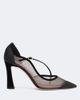 Malone Souliers Malone Souliers D'Orsay suede-trimmed pumps - 5