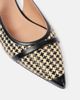 Malone Souliers Malone Souliers Jama leather-trimmed raffia ballet flats - 5