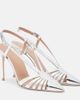 Malone Souliers Malone Souliers Janette metallic leather slingback pumps - 1