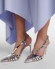 Malone Souliers Malone Souliers Janette metallic leather slingback pumps - 2
