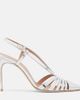Malone Souliers Malone Souliers Janette metallic leather slingback pumps - 5