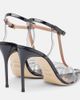 Malone Souliers Malone Souliers Jilia leather-trimmed PVC slingback pumps - 3