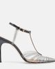 Malone Souliers Malone Souliers Jilia leather-trimmed PVC slingback pumps - 5