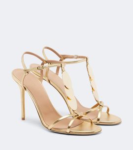 Malone Souliers Malone Souliers Kali embellished metallic leather sandals
