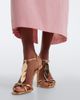 Malone Souliers Malone Souliers Kali embellished metallic leather sandals - 2