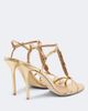 Malone Souliers Malone Souliers Kali embellished metallic leather sandals - 3