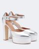 Malone Souliers Malone Souliers Leila metallic leather platform sandals - 1