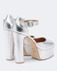 Malone Souliers Malone Souliers Leila metallic leather platform sandals - 4