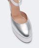 Malone Souliers Malone Souliers Leila metallic leather platform sandals - 5