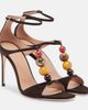 Malone Souliers Malone Souliers Lena beaded suede sandals - 1