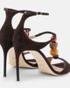 Malone Souliers Malone Souliers Lena beaded suede sandals - 3