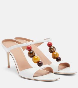 Malone Souliers Malone Souliers Lena embellished leather mules
