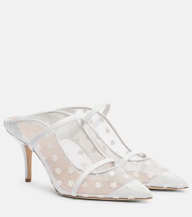 Malone Souliers Malone Souliers Maureen 70 leather and mesh mules