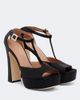 Malone Souliers Malone Souliers Nomi embellished satin platform sandals - 1