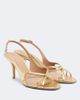 Malone Souliers Malone Souliers Petra leather and mesh slingback sandals - 1