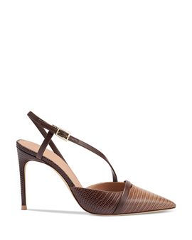 Malone Souliers Malone Souliers Women's Valeria 90 Pointed Toe Slingback Pumps