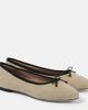 Malone Souliers Malone Souliers x Tabitha Simmons Misty canvas ballet flats - 1