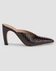 Malone Souliers Women's Rowe 90MM Croc-Embossed Leather Mules - 2