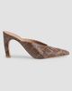 Malone Souliers Women's Rowe 90MM Snakeskin Mules - 1