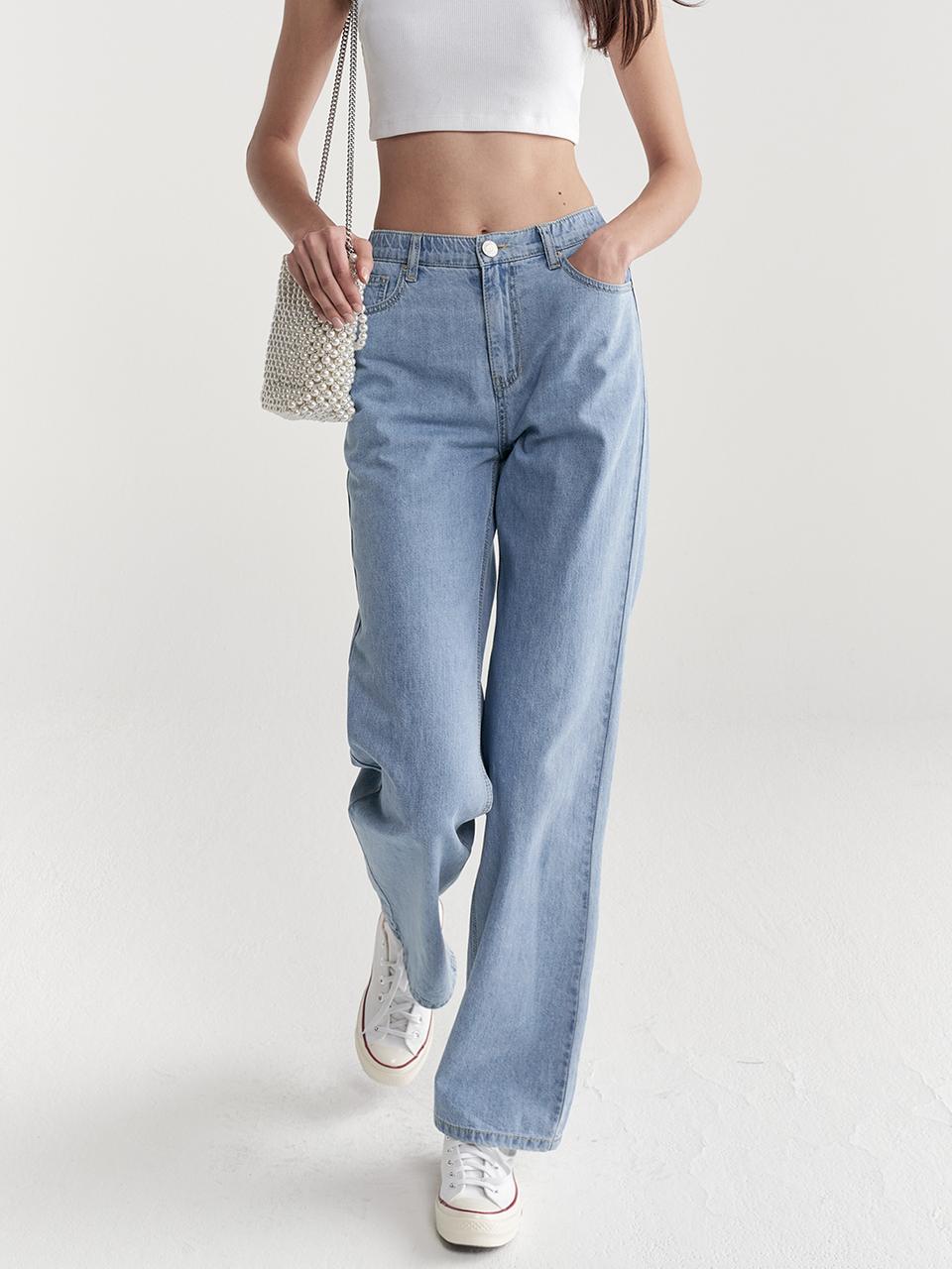 MaLoupe 9107 Wide Denim Pants
