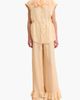 Malva Florea Malva Florea Wide-Leg Ruffle-Hem Trousers - 2