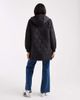 Mama.licious Mamalicious Maternity 3-in-1 onion quilted jacket with removable front in black - 2